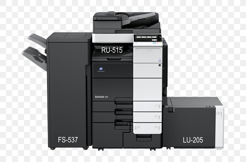 Multi-function Printer Konica Minolta Photocopier Printing, PNG, 710x540px, Multifunction Printer, Canon, Copying, Electronic Instrument, Fax Download Free