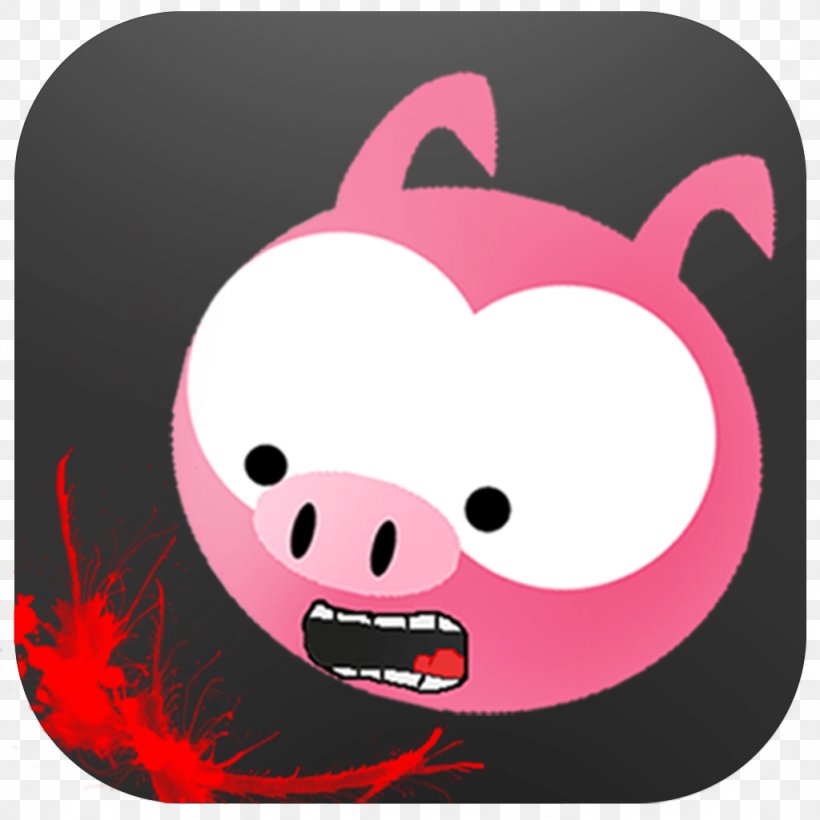 Pig Technology Pink M Snout RTV Pink, PNG, 1024x1024px, Pig, Animated Cartoon, Livestock, Magenta, Mammal Download Free