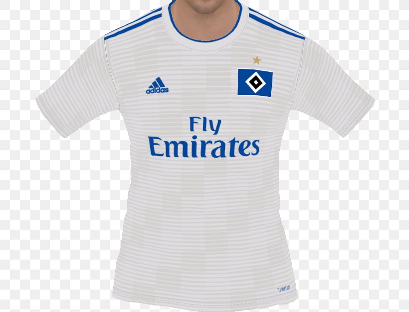 Sports Fan Jersey Pro Evolution Soccer 2019 Pro Evolution Soccer 2018 Hamburger SV T-shirt, PNG, 729x625px, 2018, 2019, Sports Fan Jersey, Active Shirt, Blue Download Free