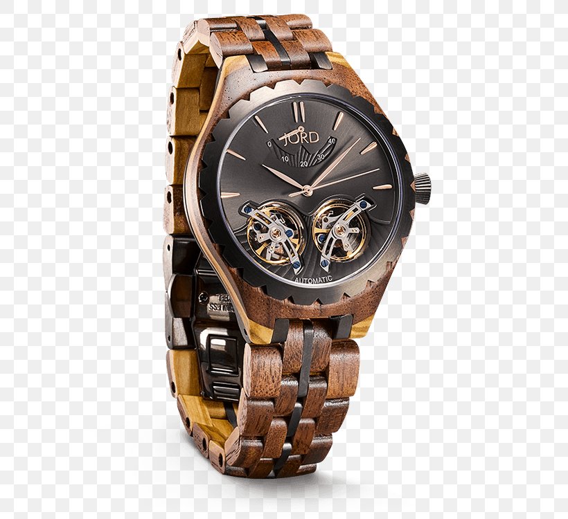 Watch Jord TAG Heuer Chronograph Quartz Clock, PNG, 590x750px, Watch, Automatic Watch, Brand, Brown, Chronograph Download Free