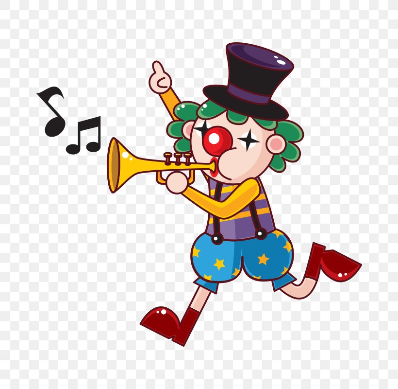 Circus Cartoon Clown Clip Art, PNG, 800x800px, Watercolor, Cartoon, Flower, Frame, Heart Download Free