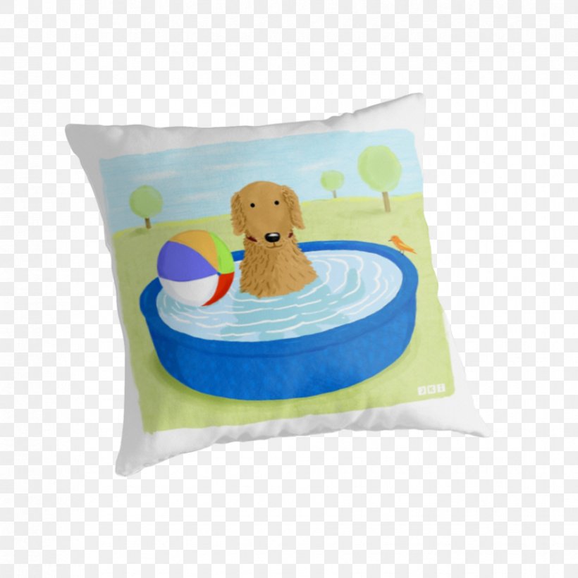 Golden Retriever Throw Pillows Cushion Golden Summertime, PNG, 875x875px, Golden Retriever, Cushion, Daylight Saving Time, Material, Mouse Mats Download Free