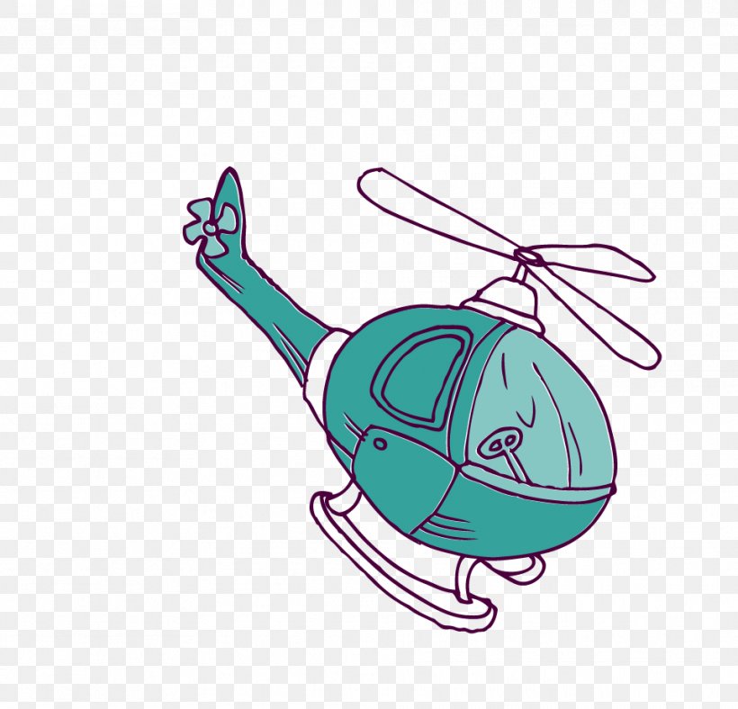Helicopter Airplane Clip Art, PNG, 961x924px, Helicopter, Airplane, Aqua, Cartoon, Designer Download Free