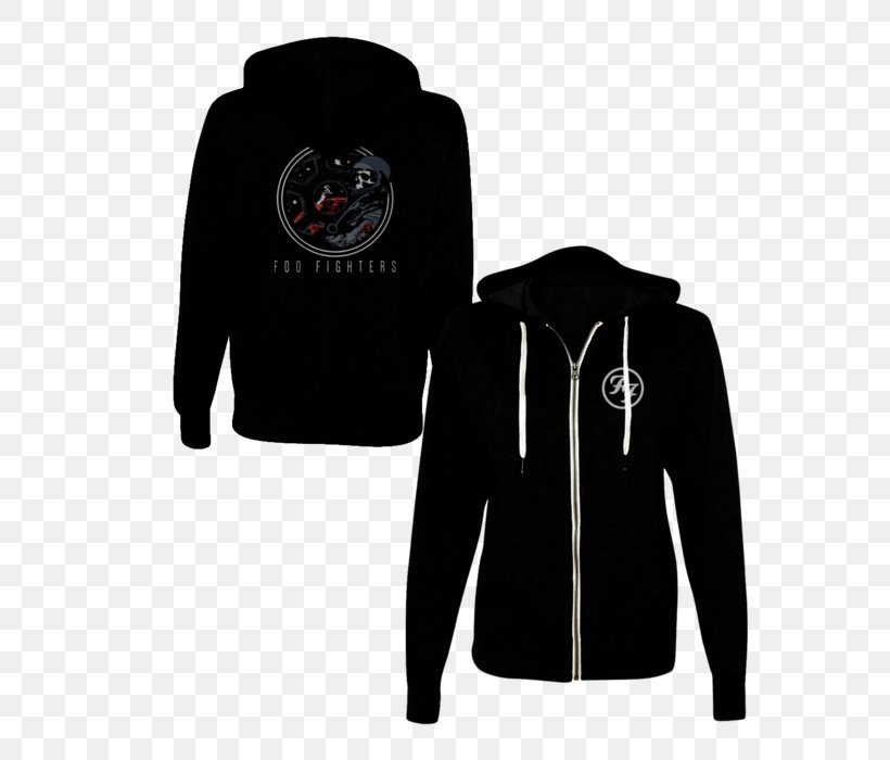 Hoodie T-shirt Foo Fighters Bluza Zipper, PNG, 700x700px, Hoodie, Black, Bluza, Brand, Clothing Download Free