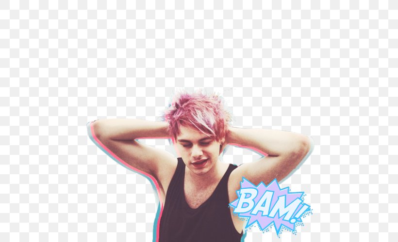 Michael Clifford 5 Seconds Of Summer YouTube Image, PNG, 500x500px, 5 Seconds Of Summer, 8trackscom, Michael Clifford, Arm, Calum Hood Download Free
