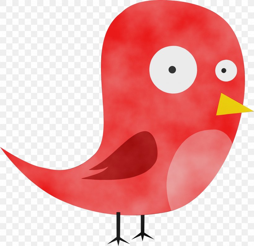 Red Bird Clip Art Beak Perching Bird, PNG, 2400x2326px, Watercolor, Beak, Bird, Paint, Perching Bird Download Free
