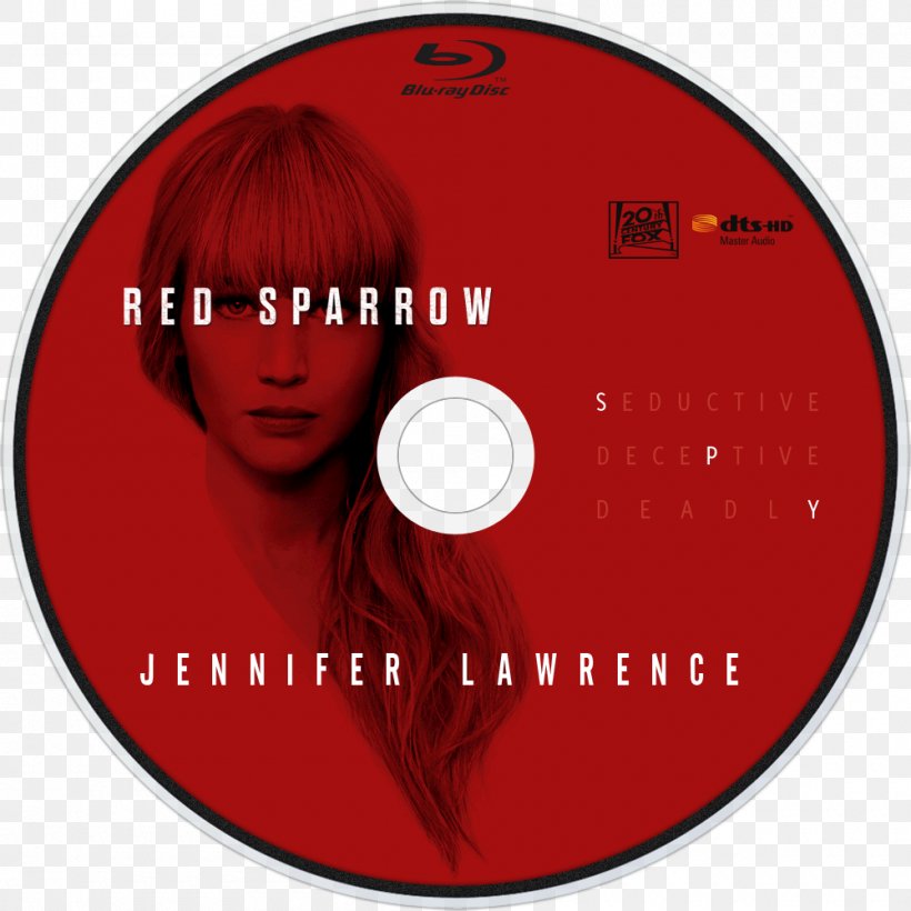 Red Sparrow YouTube Blu-ray Disc DVD 0, PNG, 1000x1000px, 2017, 2018, Red Sparrow, Bluray Disc, Brand Download Free