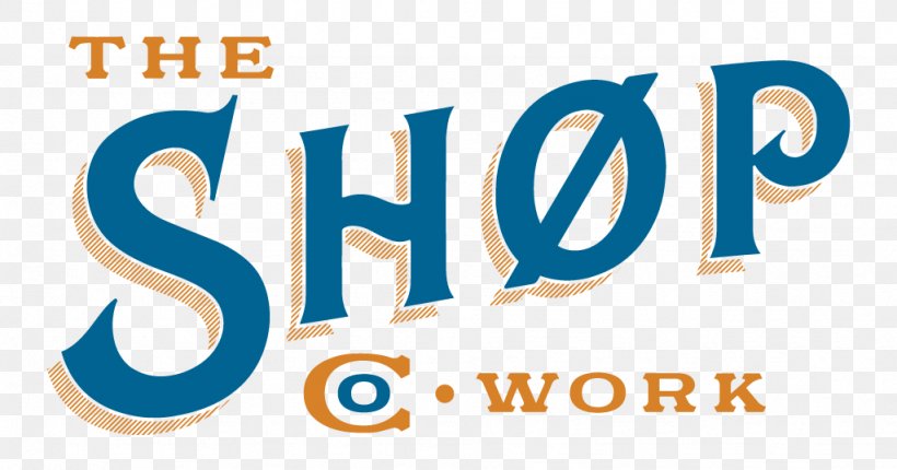 The Shop Co.Work Logo Coworking Own Your Hill, PNG, 1024x537px, Logo, Area, Brand, Business, Coworking Download Free