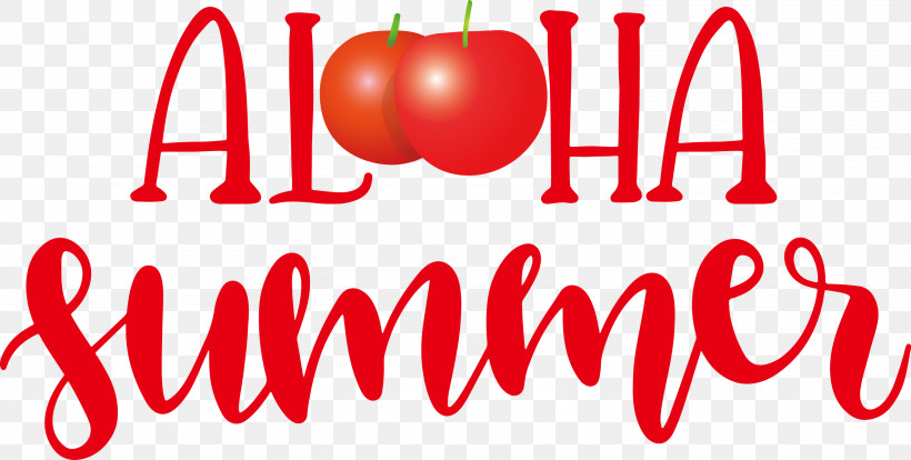 Aloha Summer Summer, PNG, 3000x1516px, Aloha Summer, Fruit, Geometry, Line, Logo Download Free