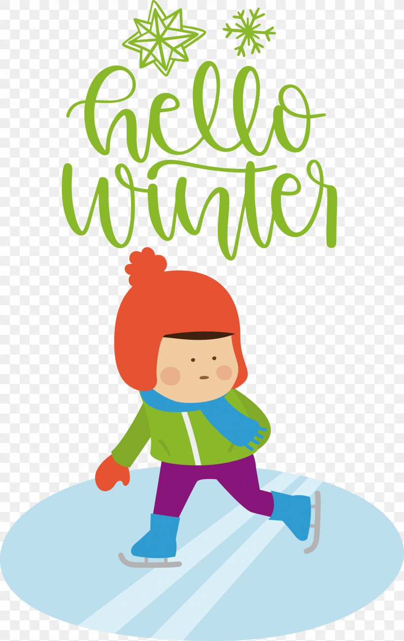 Hello Winter Welcome Winter Winter, PNG, 1889x3000px, Hello Winter, Cartoon, Character, Christmas Day, Green Download Free