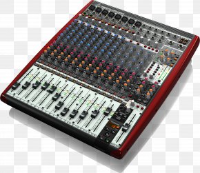 Mixing Desk - Microphone Audio Mixers Behringer Xenyx 802 PNG