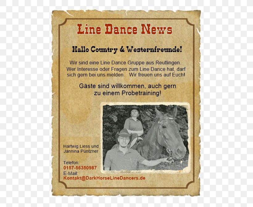 Dark Horse - Wanted Poster PNG