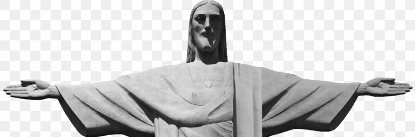 Christ The Redeemer Corcovado Chichen Itza Christ The King Statue, PNG, 1551x514px, Christ The Redeemer, Arm, Black And White, Brazil, Chichen Itza Download Free