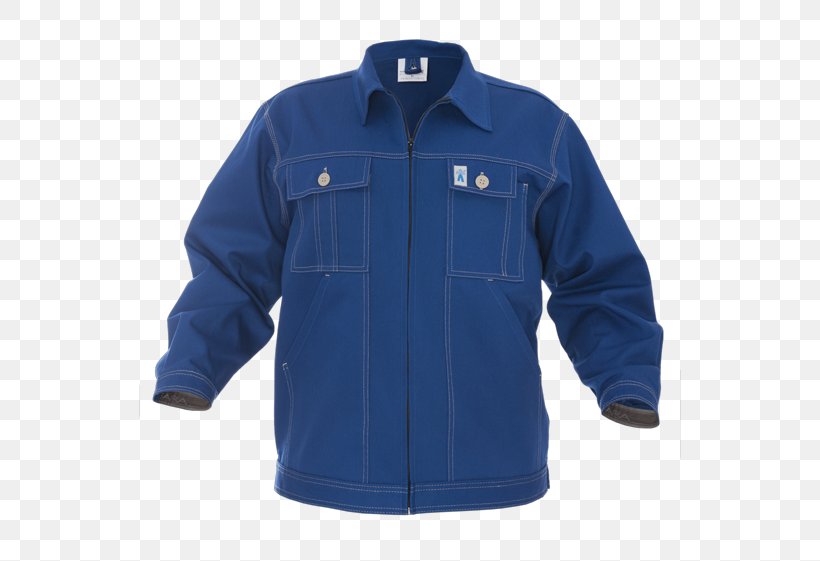 Jacket Coat Sweater Polar Fleece Clothing, PNG, 542x561px, Jacket, Blue, Clothing, Coat, Cobalt Blue Download Free