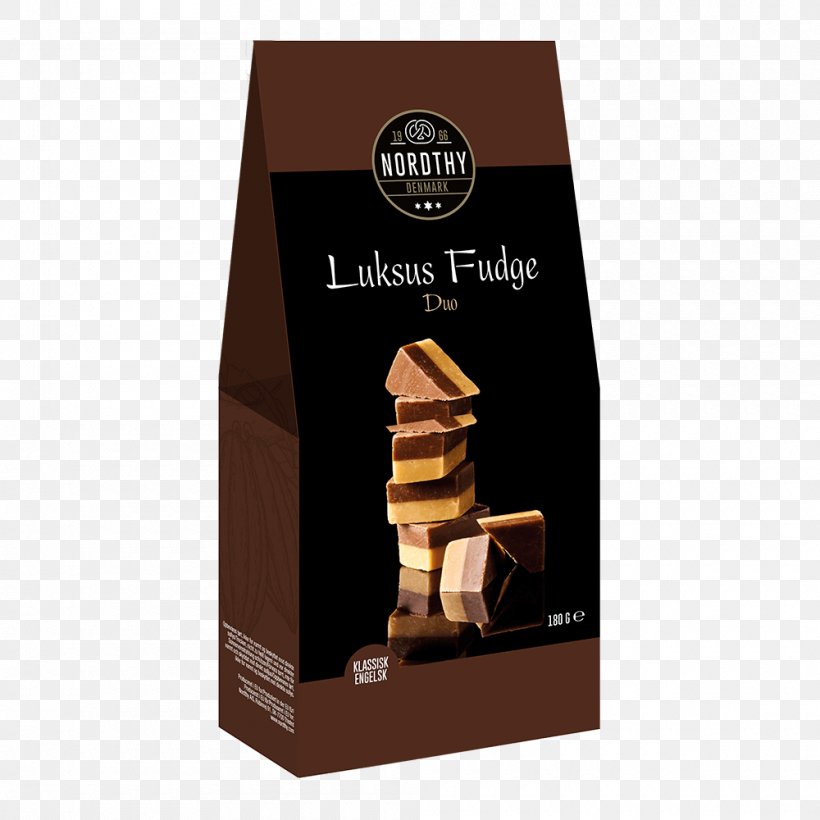 Praline Fudge Chocolate Bar Nordthy Biscuits Østerild A/S, PNG, 1000x1000px, Praline, Caramel, Chocolate, Chocolate Bar, Confectionery Download Free