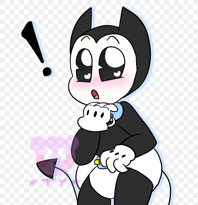 Bendy And The Ink Machine Diaper Cat DeviantArt Child, PNG, 700x850px, Watercolor, Cartoon, Flower, Frame, Heart Download Free