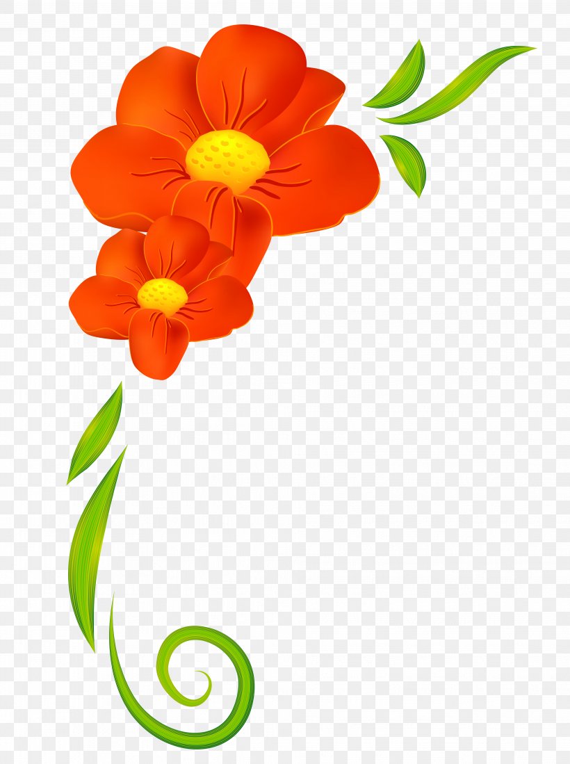 Flower Orange Clip Art, PNG, 3924x5263px, Flower, Blue, Color, Cut Flowers, Dahlia Download Free