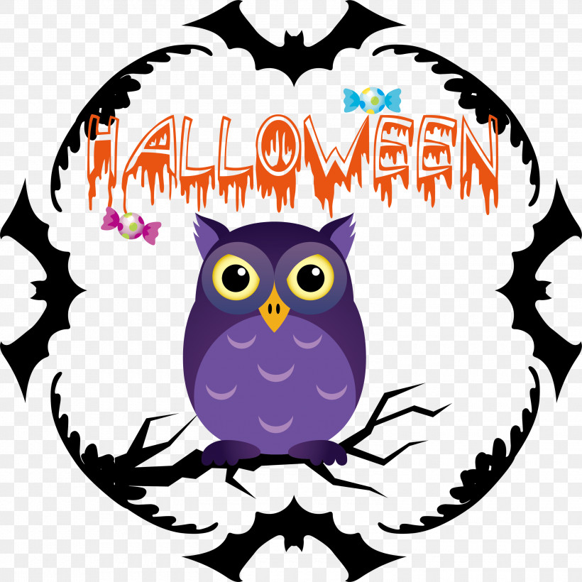 Halloween, PNG, 3000x3000px, Halloween, Beak, Biology, Birds, Meter Download Free