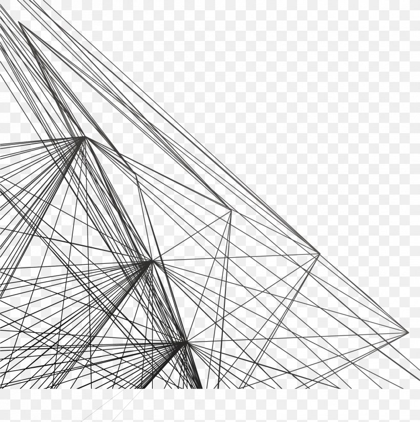 Mesh Lines, PNG, 2079x2091px, Geometry, Architecture, Area, Black And White, Daylighting Download Free