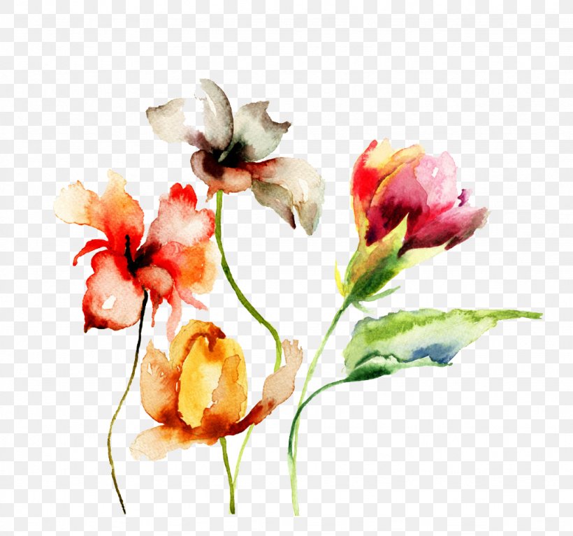 Paper Watercolor Painting Drawing Flower, PNG, 1024x959px, Paper, Abstract Art, Art, Artist, Blossom Download Free