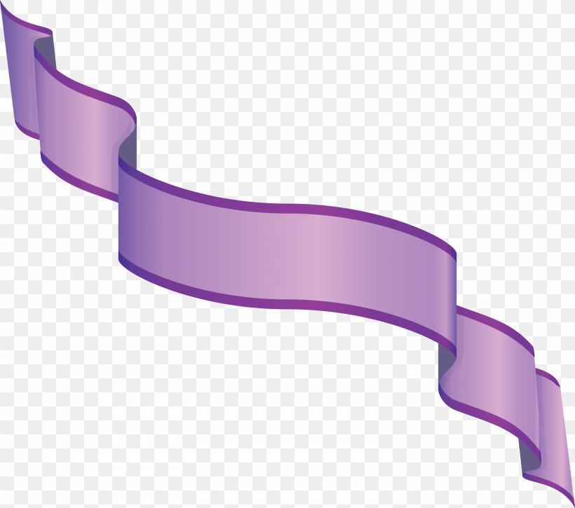 Ribbon S Ribbon, PNG, 2993x2648px, Ribbon, Purple, S Ribbon, Violet Download Free