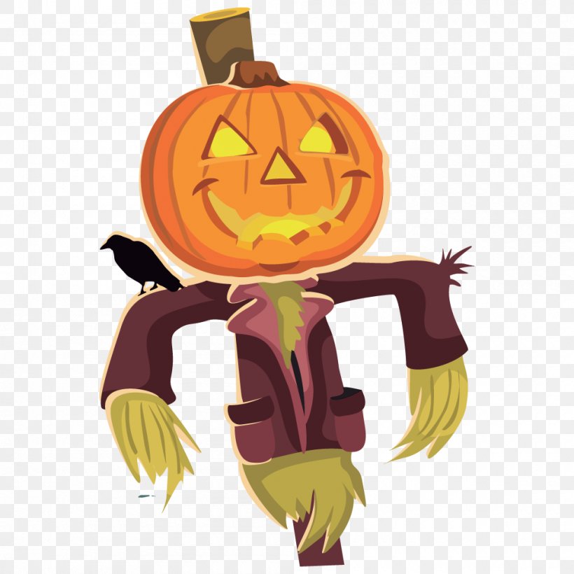 Scarecrow Free Content Clip Art, PNG, 1000x1000px, Scarecrow, Calabaza, Crows, Document, Fictional Character Download Free