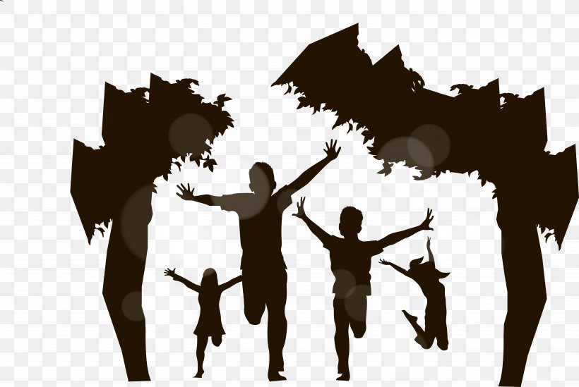 Silhouette Child, PNG, 5623x3770px, Silhouette, Cartoon, Child, Drawing, Human Behavior Download Free