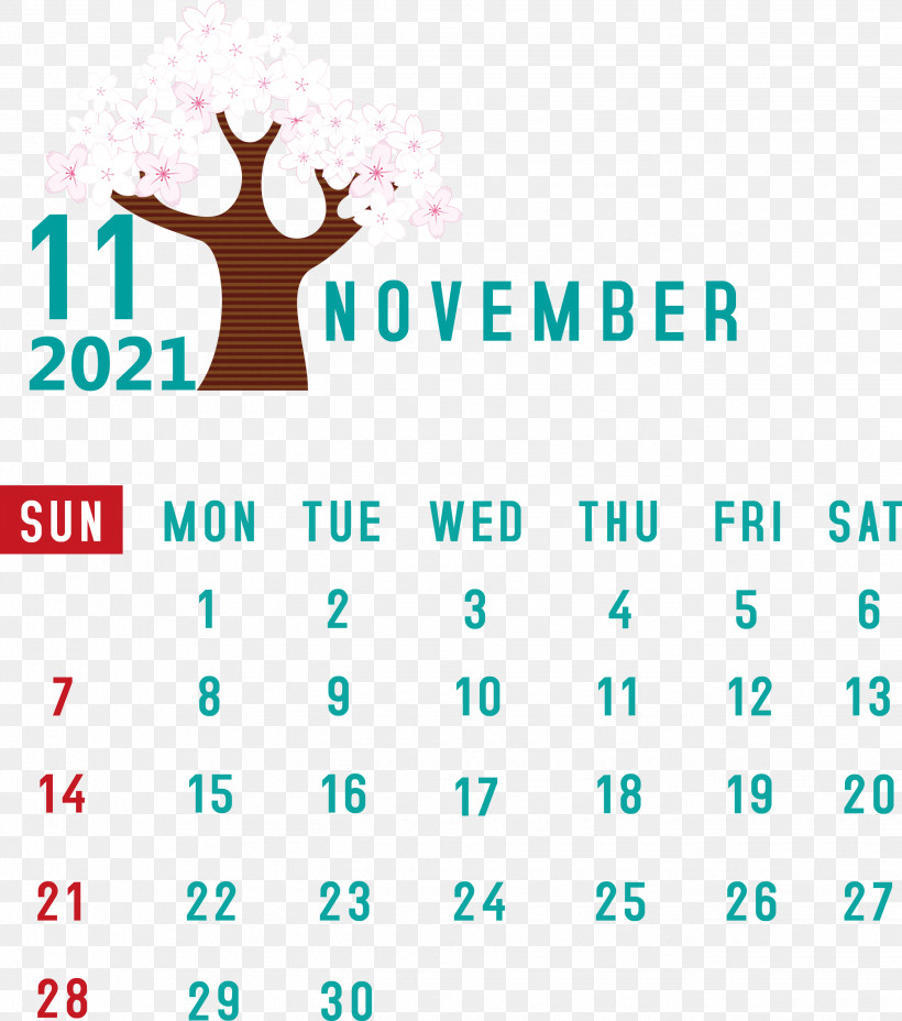 November 2021 Calendar November 2021 Printable Calendar, PNG, 2650x3000px, November 2021 Calendar, Geometry, Line, Logo, Mathematics Download Free