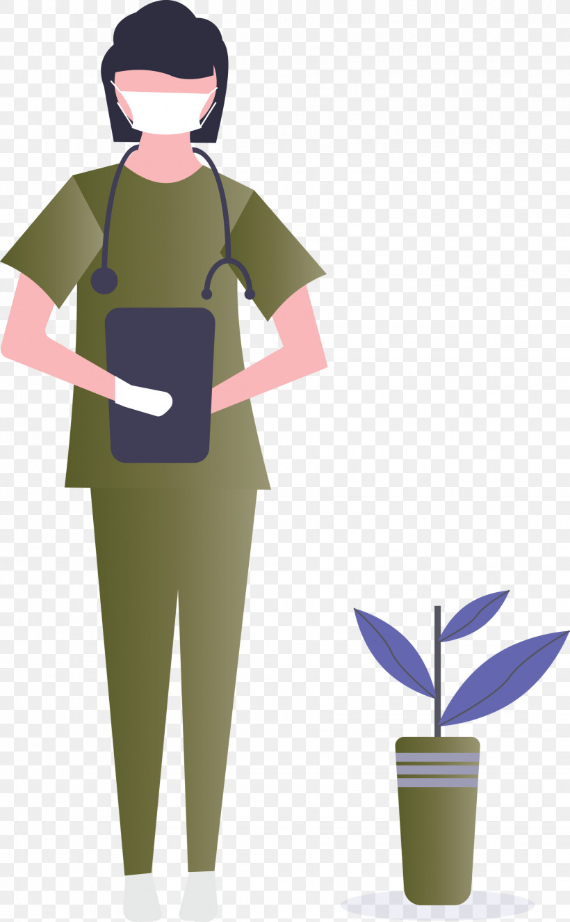 Nurse International Nurses Day Medical Worker Day, PNG, 1855x2999px, Nurse, Flowerpot, International Nurses Day, Medical Worker Day, Plant Download Free