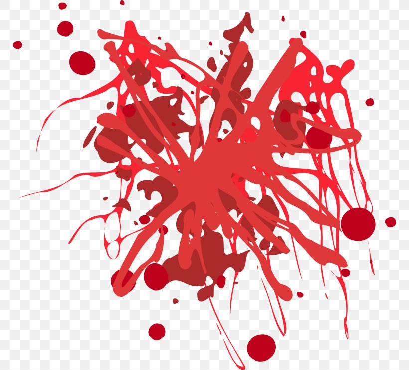 Blood Clip Art, PNG, 770x741px, Blood, Adobe Fireworks, Dwg, Flower, Heart Download Free