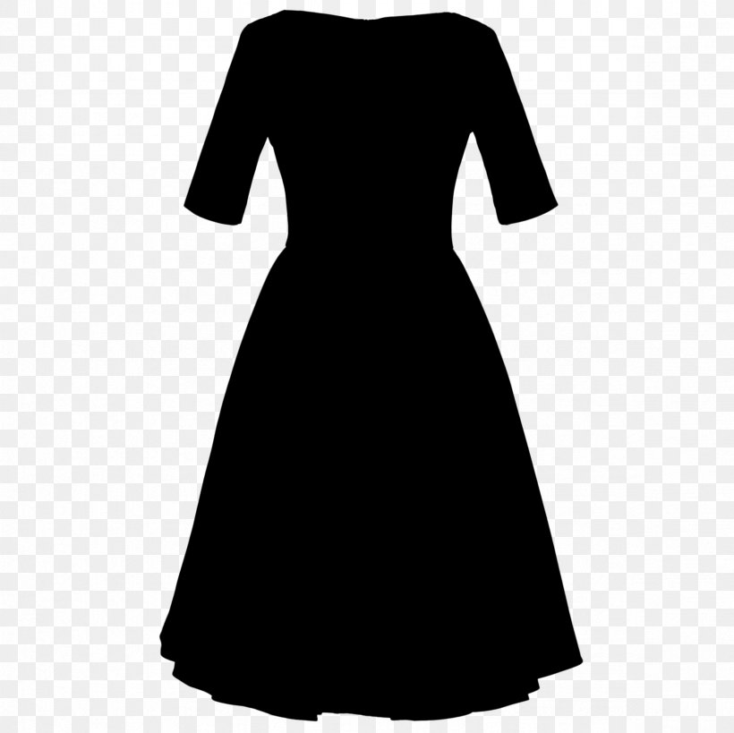 Dress Shoulder Sleeve Gown Black M, PNG, 2362x2362px, Dress, Aline, Black, Black M, Blackandwhite Download Free