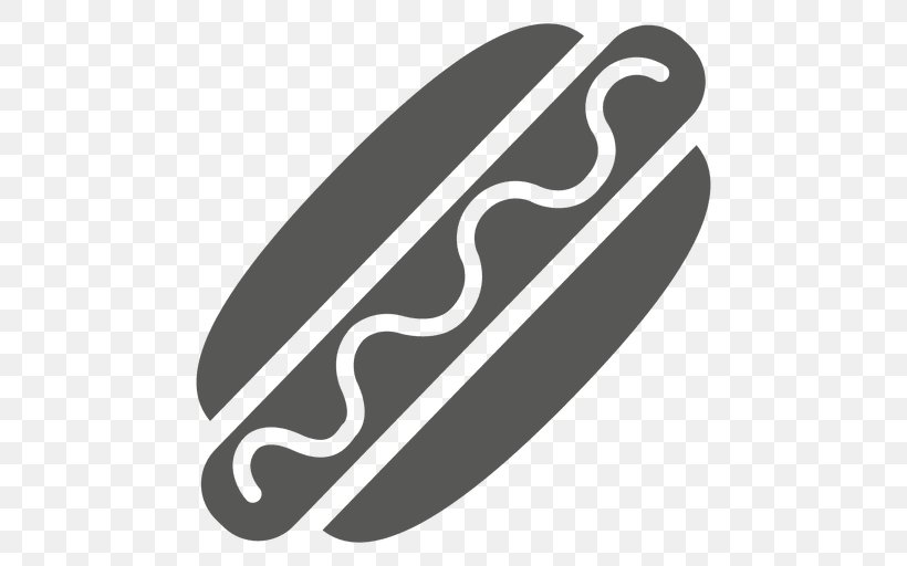 Hot Dog Bratwurst Barbecue Sausage, PNG, 512x512px, Hot Dog, Barbecue, Black And White, Bratwurst, Fast Food Download Free