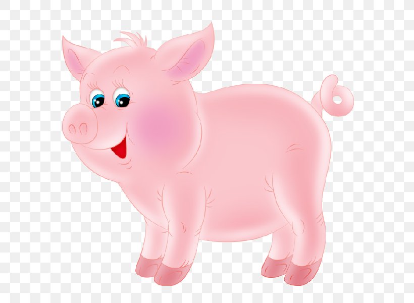 Pig Clip Art Openclipart Image Cuteness, PNG, 600x600px, Pig, Animal Figure, Cuteness, Drawing, Farm Download Free