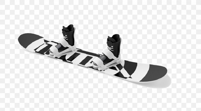 Texture Mapping Sports Equipment Snowboard, PNG, 1001x554px, 3d Computer Graphics, 3d Modeling, Texture, Black, Black And White Download Free