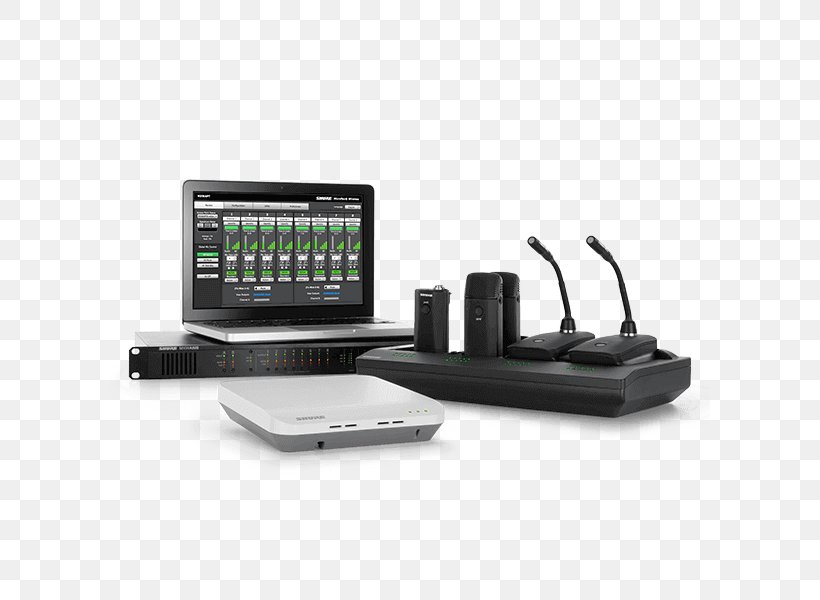 Wireless Microphone Shure Wireless Microphone Professional Audiovisual Industry, PNG, 600x600px, Microphone, Audio Signal, Communication Channel, Computer Monitor Accessory, Computer Network Download Free