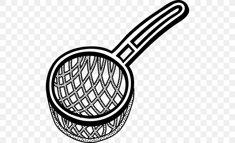 Clip Art Openclipart Vector Graphics Sieve Colander, PNG, 500x500px, Sieve, Black And White, Body Jewelry, Colander, Kitchen Download Free