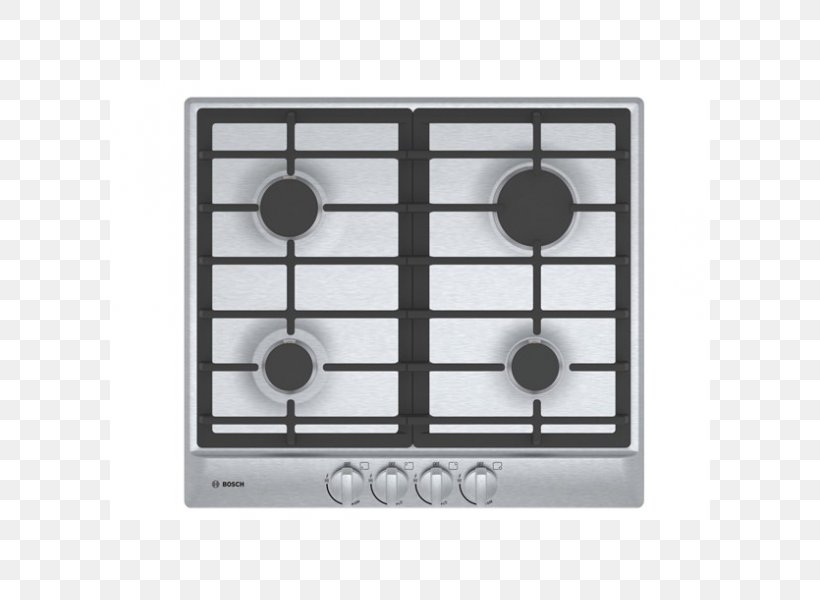 Cooking Ranges Gas Stove Robert Bosch GmbH Stainless Steel, PNG, 600x600px, Cooking Ranges, Brenner, Cast Iron, Cooktop, Electric Stove Download Free