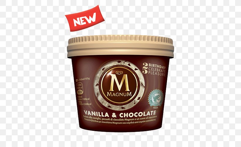 Ice Cream Magnum White Chocolate Algida Wall's, PNG, 500x500px, Ice Cream, Algida, Cornetto, Cream, Cucciolone Download Free