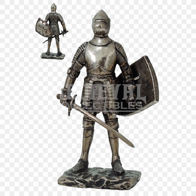 Middle Ages Knight Plate Armour Shield, PNG, 936x936px, Middle Ages, Action Figure, Armour, Bronze, Bronze Sculpture Download Free