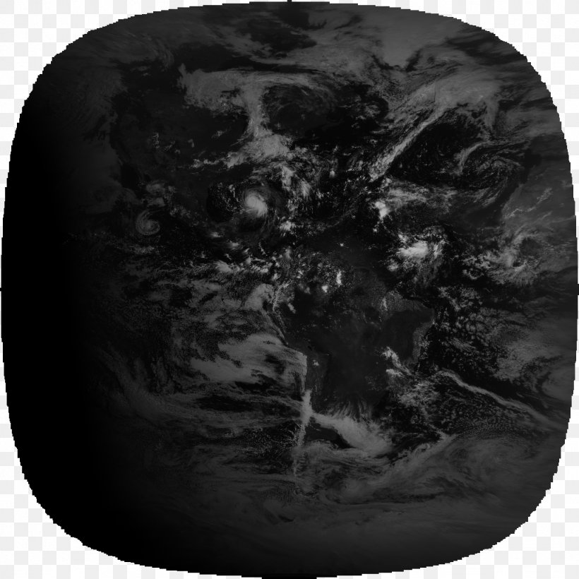 Satellite Imagery /m/02j71 GOES 12, PNG, 1024x1024px, Satellite Imagery, Black And White, Earth, Equator, Geostationary Orbit Download Free