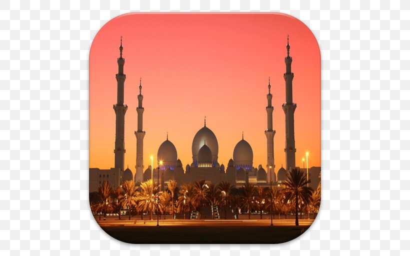 Sheikh Zayed Mosque Great Mosque Of Mecca Islam Sharia, PNG, 512x512px, Sheikh Zayed Mosque, Abu Dhabi, App Store, Building, Dome Download Free