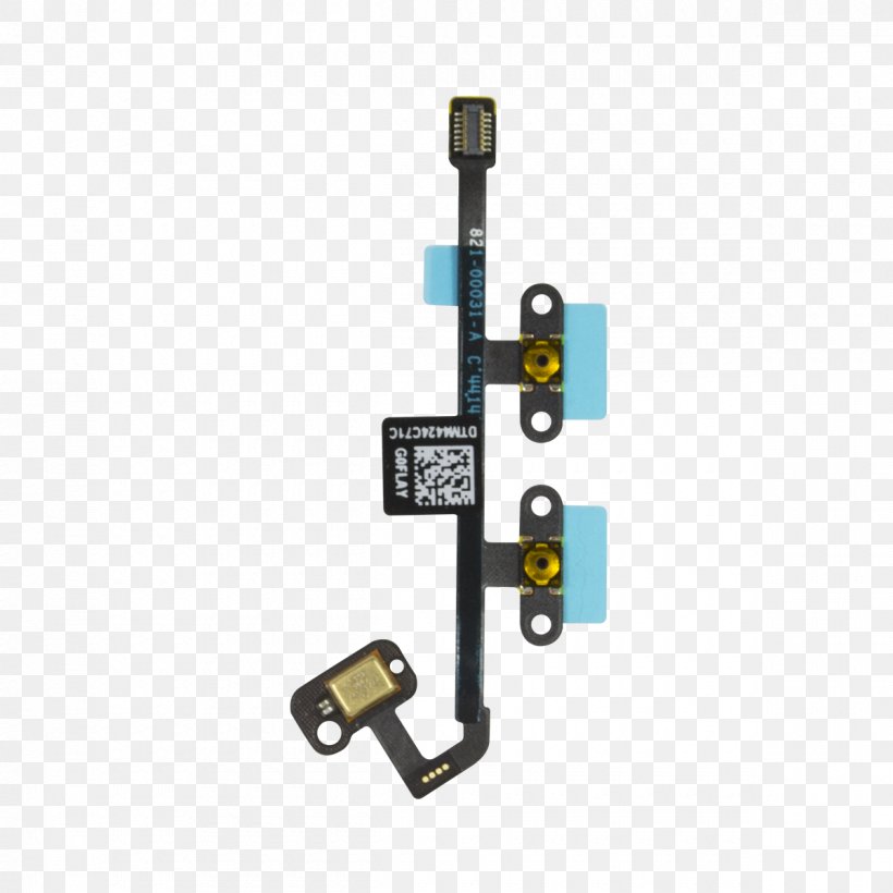 IPad Air 2 IPad 2 Microphone Flexible Flat Cable, PNG, 1200x1200px, Ipad Air, Apple, Electrical Cable, Electronic Component, Electronics Accessory Download Free