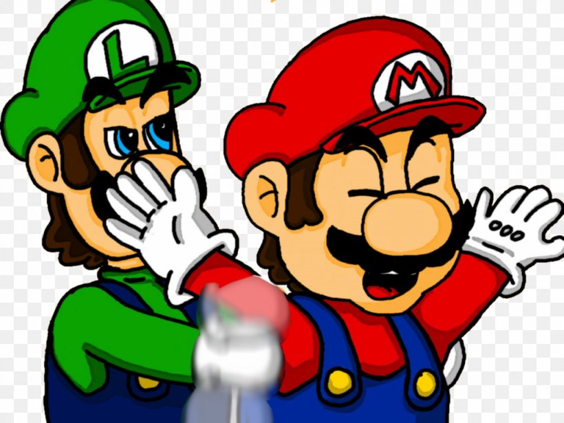 Luigi Super Mario Bros. 2 Hotel Mario, PNG, 1024x768px, Watercolor, Cartoon, Flower, Frame, Heart Download Free