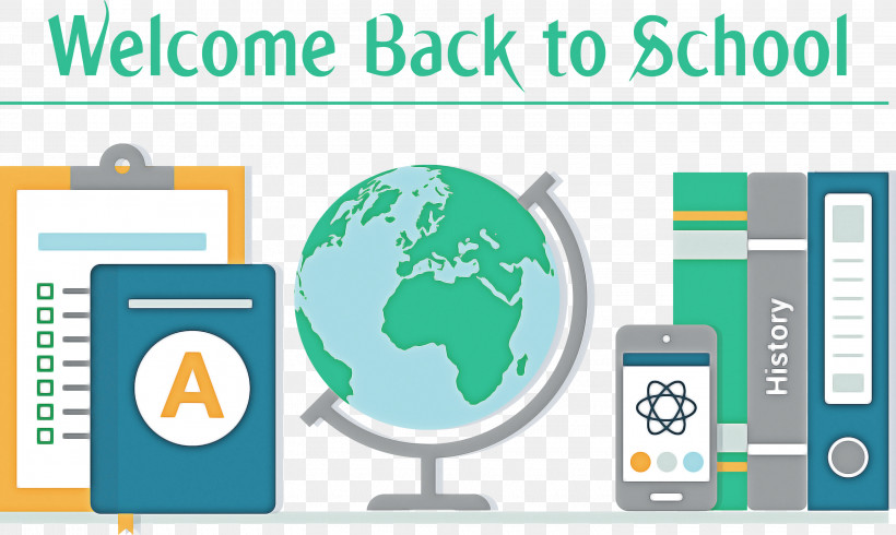 Welcome Back To School Back To School, PNG, 3000x1794px, Welcome Back To School, Back To School, Computer, Document, Flat Design Download Free