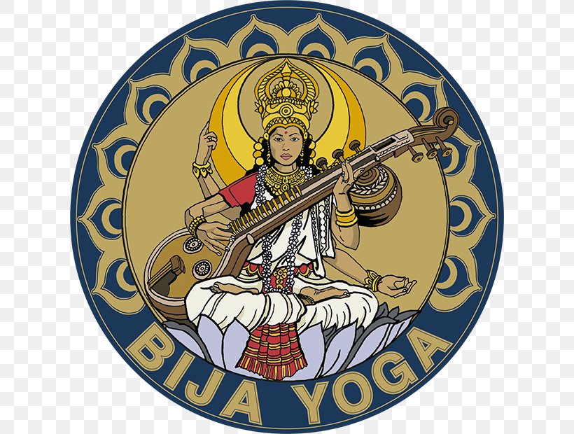 Bija Yoga Yoga Center Saraswati Facebook Knowledge, PNG, 620x620px, Yoga, Badge, Facebook, Facebook Inc, Knowledge Download Free