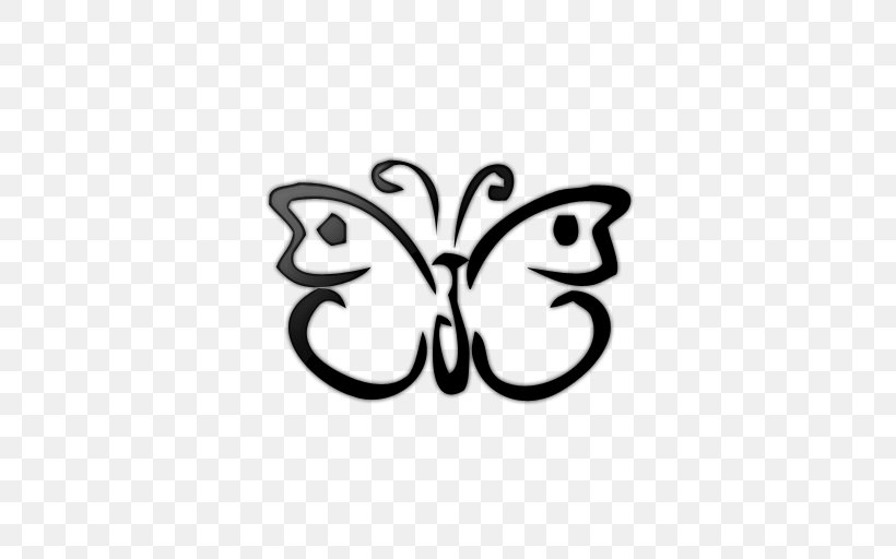 Butterfly Insect Cabbage White Clip Art, PNG, 512x512px, Butterfly, Animal, Area, Black And White, Body Jewelry Download Free