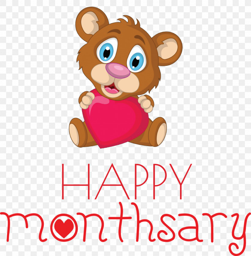 Happy Monthsary, PNG, 2945x3000px, Happy Monthsary, Animation, Cartoon, Drawing, Royaltyfree Download Free