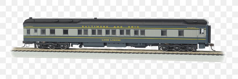 Passenger Car Railroad Car Train Rail Transport, PNG, 1020x343px, Passenger Car, Bachmann Industries, Baltimore And Ohio Railroad, Car, Digital Command Control Download Free