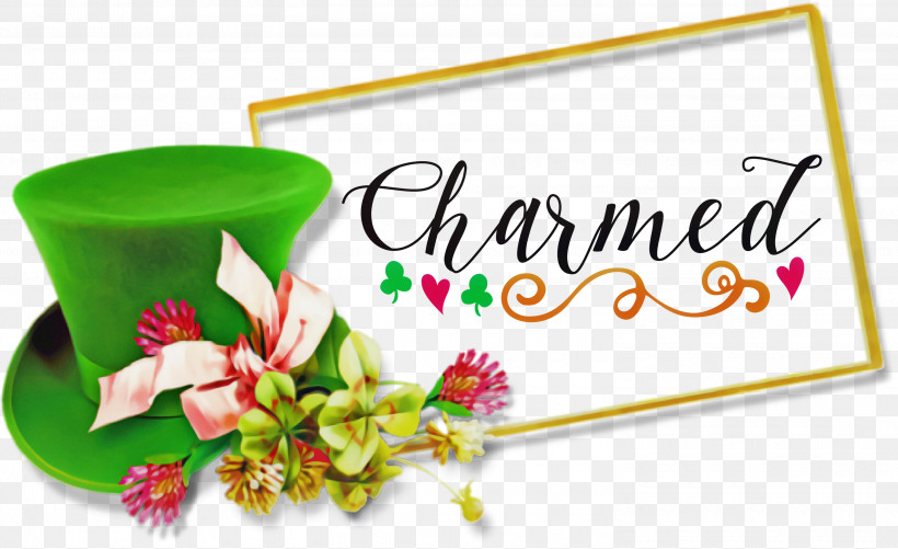 Charmed St Patricks Day Saint Patrick, PNG, 3000x1833px, Charmed, Animation, Floral Design, Painting, Patricks Day Download Free