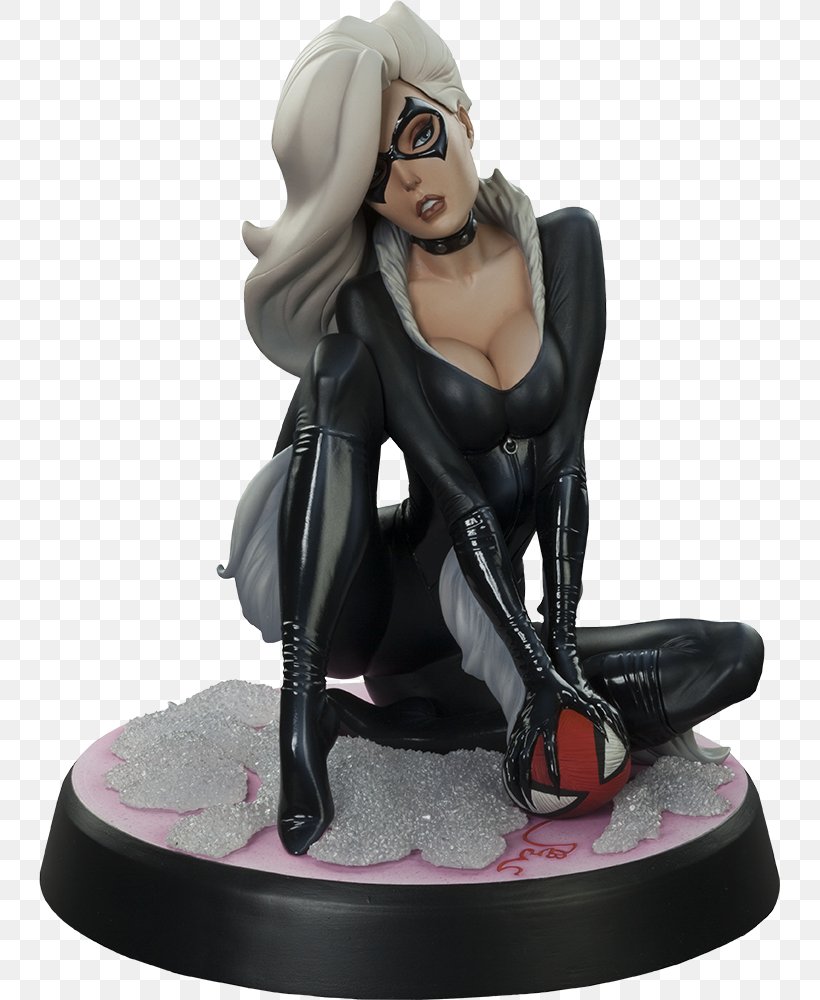Felicia Hardy Spider-Man Cat Sideshow Collectibles Harley Quinn, PNG, 741x1000px, Felicia Hardy, Action Figure, Artist, Cat, Comic Book Download Free